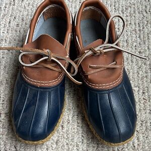 LL Bean boots rubber mocs size 9 classic